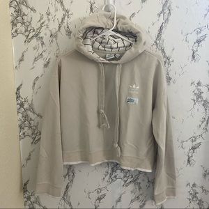 Vintage Adidas Cropped Hoodie